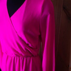 Bright Pink Maxi Dress